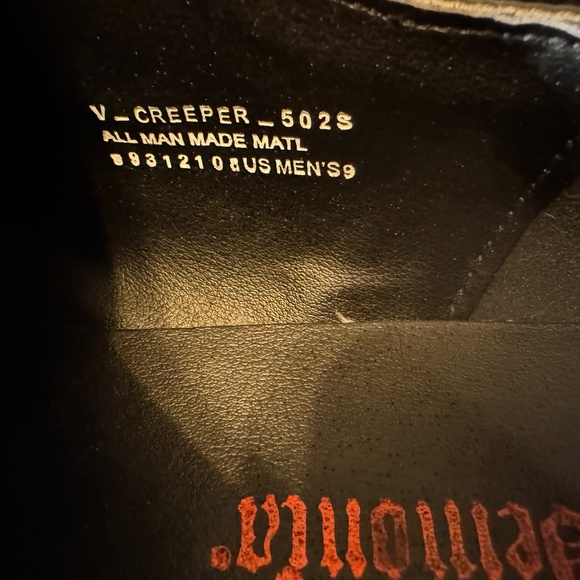 Demonia Cult V-CREEPER-502S  US Men  9/  US Women 10-11 - Picture 4 of 6